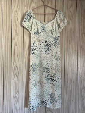 Monteau Floral Midi Dress